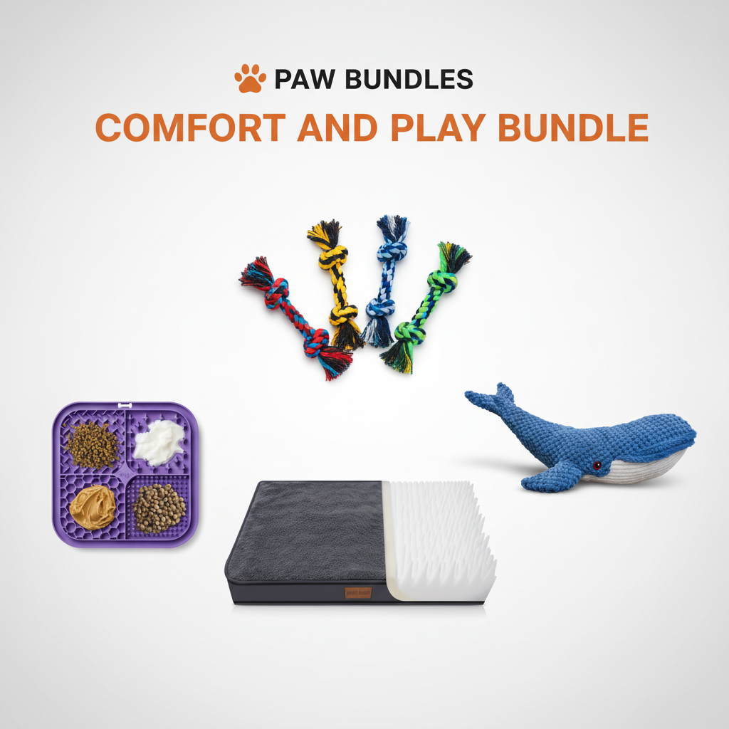 Paw Bundles Comfort & Play Bundle — Calm, Comfort & Daily Enrichment