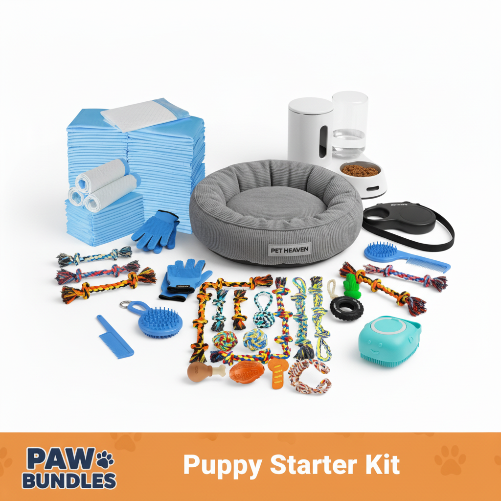 Paw Bundles – Puppy Starter Kit | Complete Essentials for New Puppies