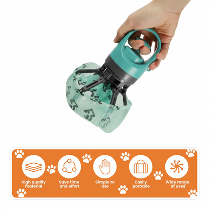 🐾 Paw Bundles – Hands-Free Poop Grabber Tool