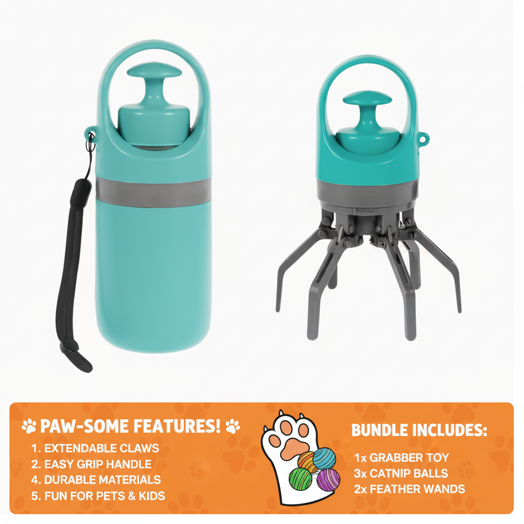 🐾 Paw Bundles – Hands-Free Poop Grabber Tool